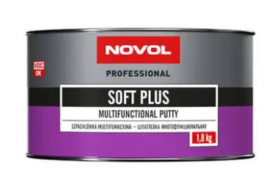 Багатофункційна автомобільна шпаклівка Novol Soft Plus 1,8 кг